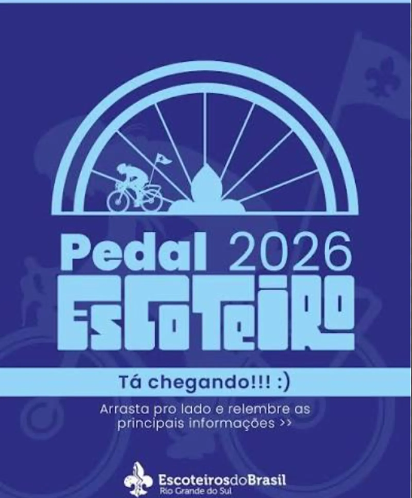 Pedal Escoteiro 2026
